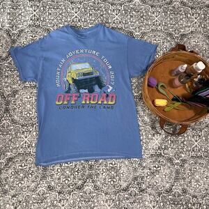 Full Tilt Off Road Adventure Tee Crew Neck Short Sleeve Small